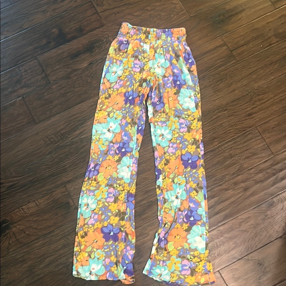 O’Neill Boho Festival Resort Beach Floral Pants